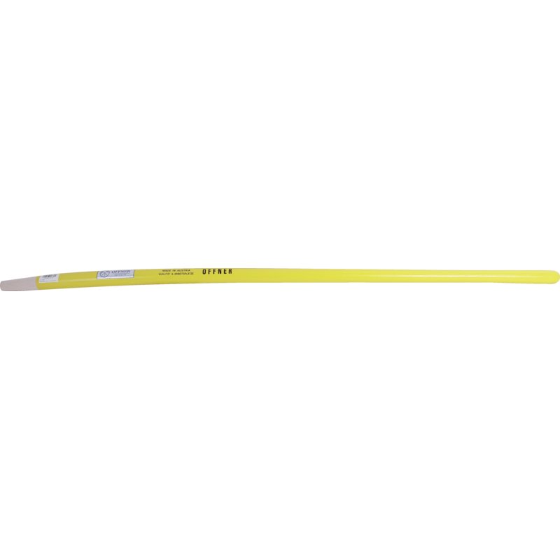 Offner Schaufelstiel Buche 140 cm gebogen in Gelb – Original-Ersatzteil für Aluminium-Schaufel