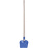 Offner Universalschaufel Stahlblech, L 30 x B 24 cm, mit 130 cm Hartholzstiel Offner – Inklusive gebogenem Hartholzstiel aus Buche Offner