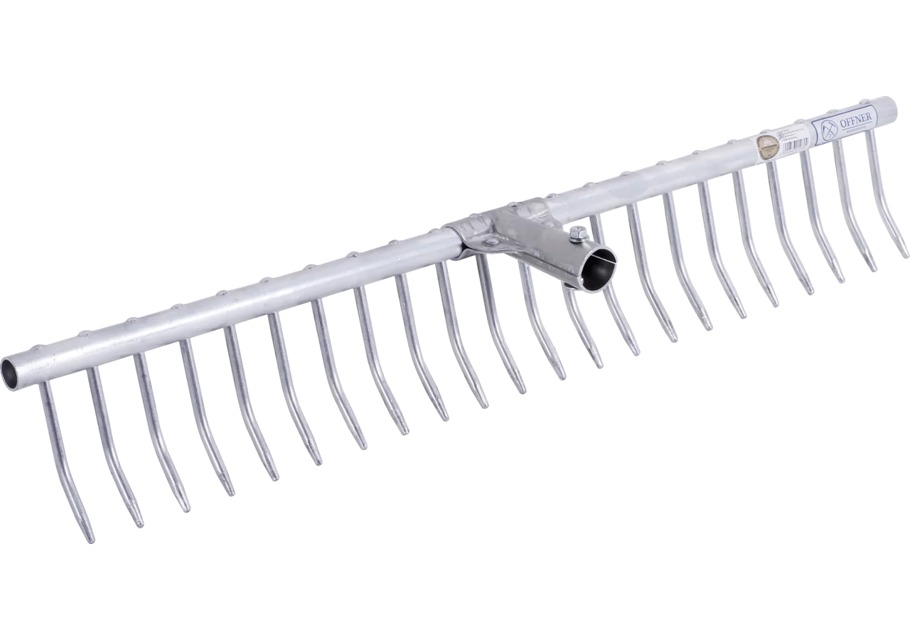 Heurechen Alu, ohne Stiel, B 71 cm, 22 Aluzinken Offner Offner