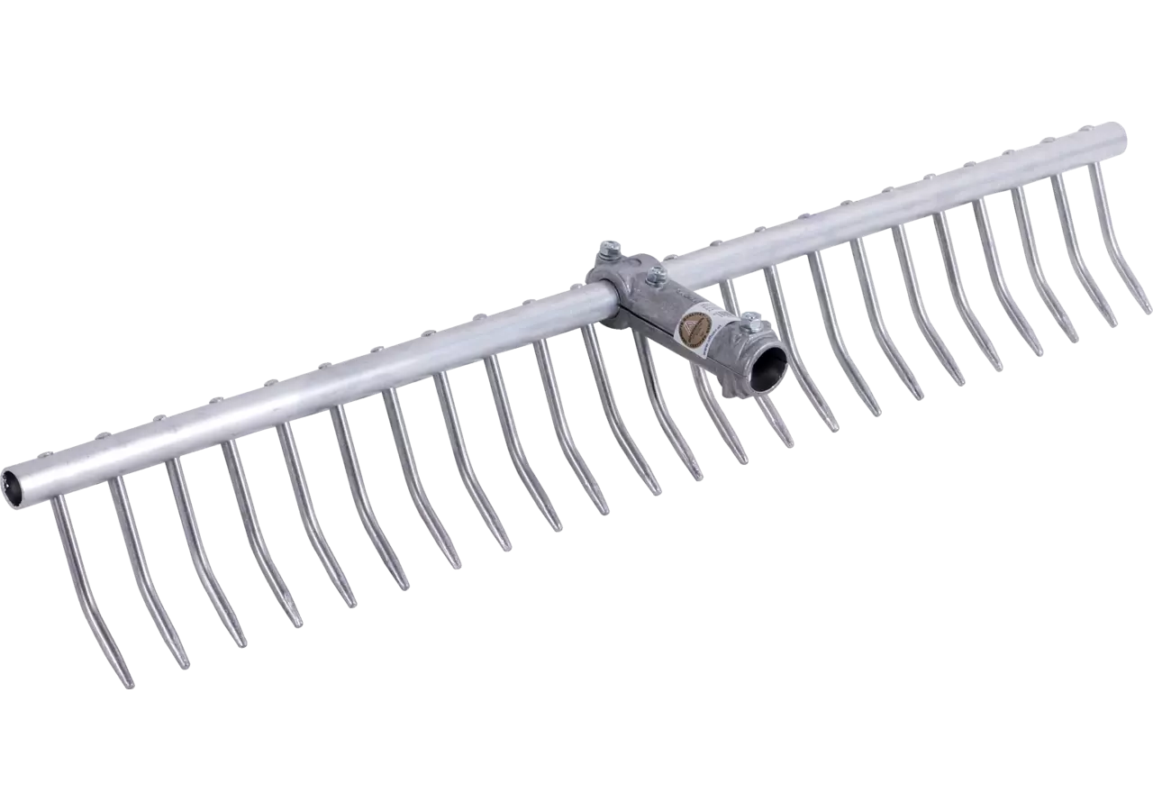 Heurechen Alu, ohne Stiel, B 74 cm, 23 Aluzinken Offner Offner