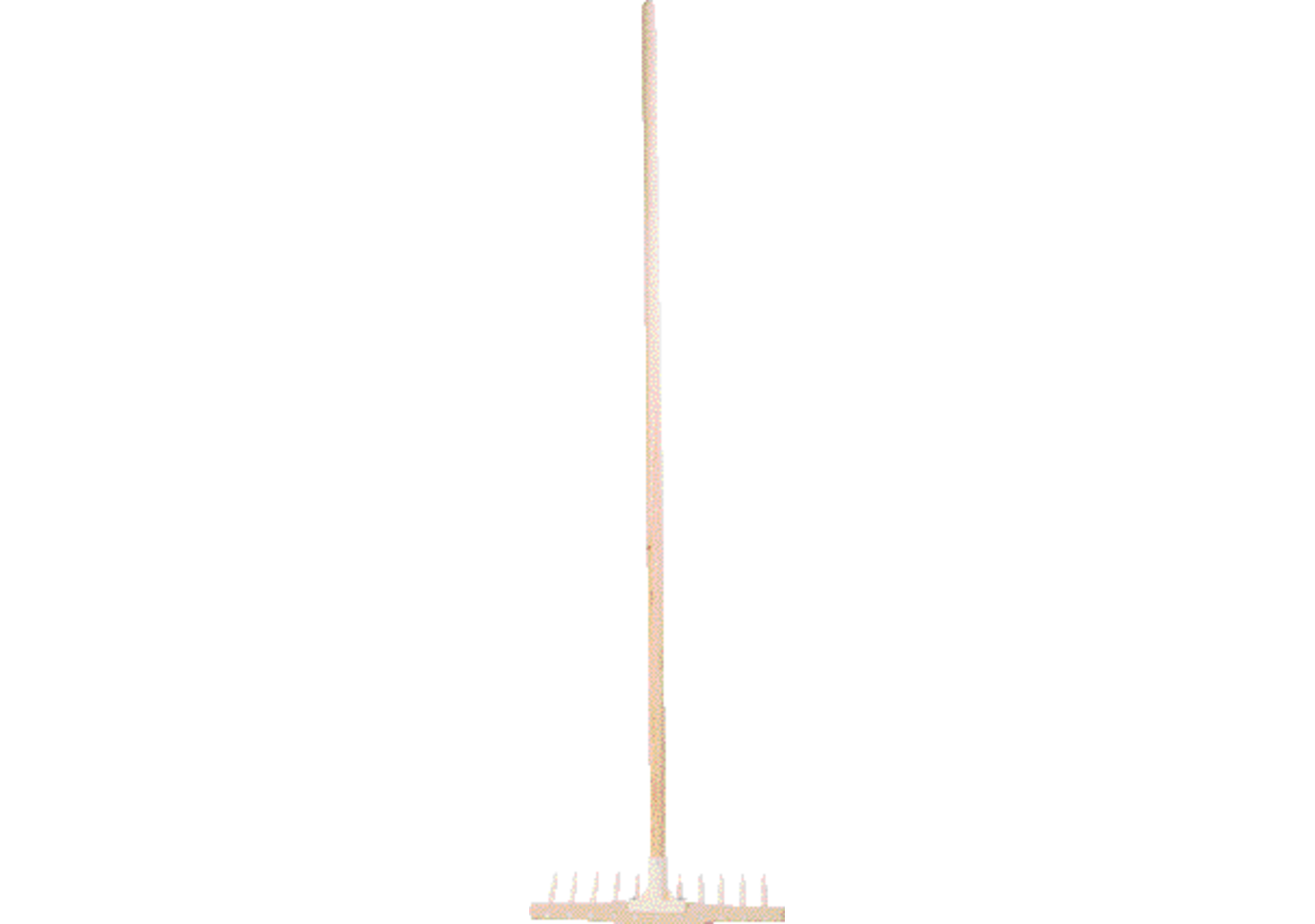 Kinderrechen mit Lindenstiel, 11 PVC-Zähne, 40 cm GartenShop24