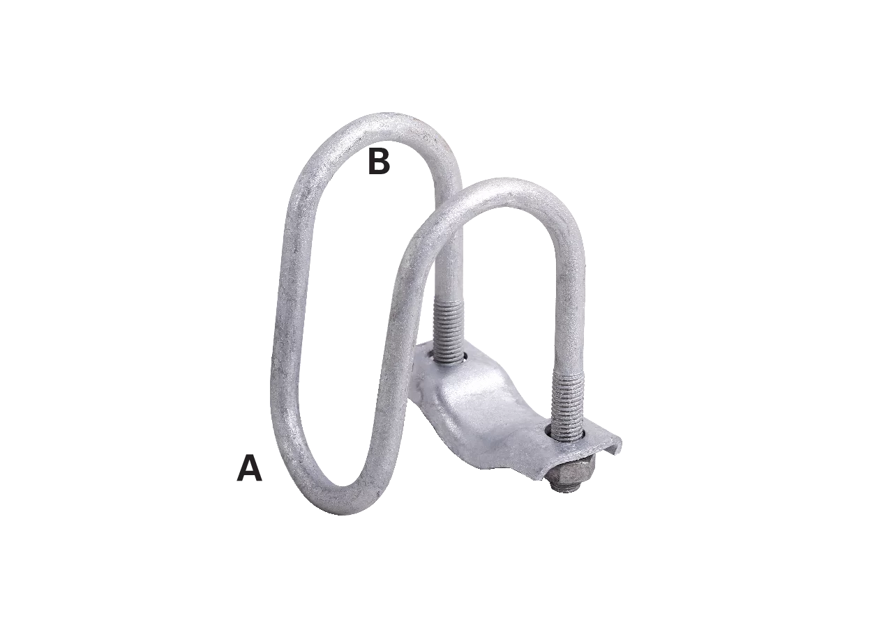Nackenrohrklemme 1 Zoll (34 mm) x 1 1/2 Zoll (48 mm) GartenShop24