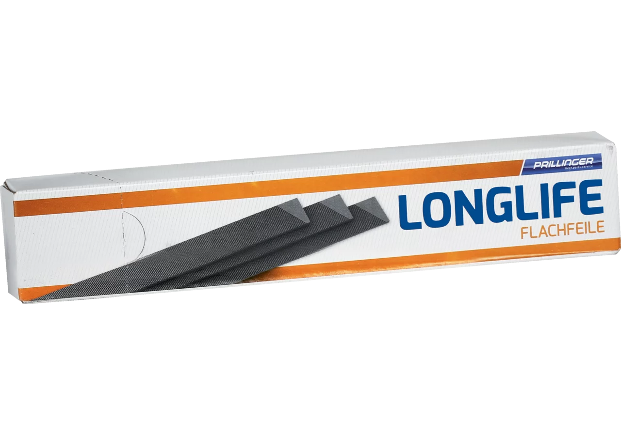 Flachfeile Longlife L 150 mm, Querschnitt 16,1 x 2,6 mm, 12 Stück Prillinger Longlife