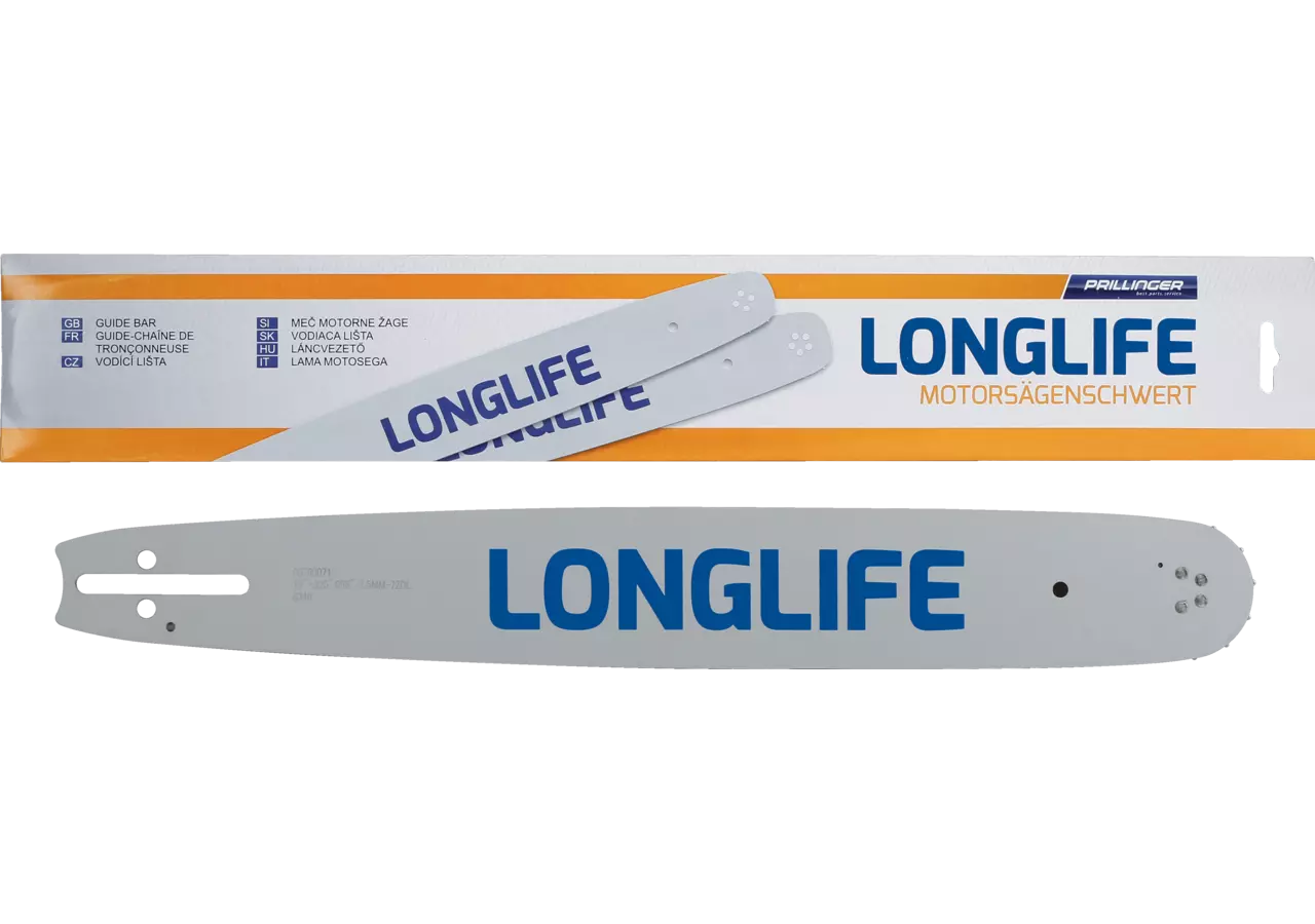 Motorsägenschwert Longlife L 45 cm, T .325 Zoll, S 1,5 mm, Anschluss UH/K095 Prillinger Longlife