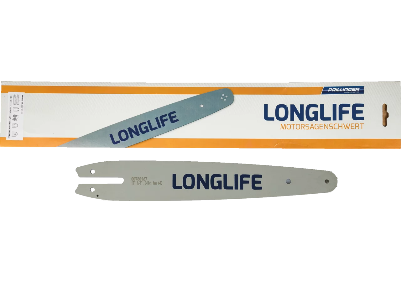 Motorsägenschwert Longlife L 30 cm, T 1/4 Zoll, S 1,1 mm, Anschluss SW/A074 GartenShop24