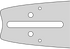 Motorsägenschwert L 38 cm, T 3/8 Zoll, S 1,5 mm, Anschluss K153 Oregon 158SLHK153 Oregon