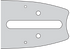 Motorsägenschwert L 50 cm, T .325 Zoll, S 1,6 mm, Anschluss D025 Oregon 203VXLGD025 Oregon