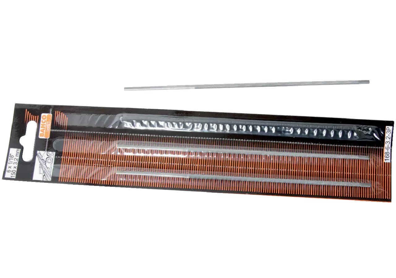 Rundfeile L 150 mm, AD 3,5 mm, im Blister von Bahco Bahco