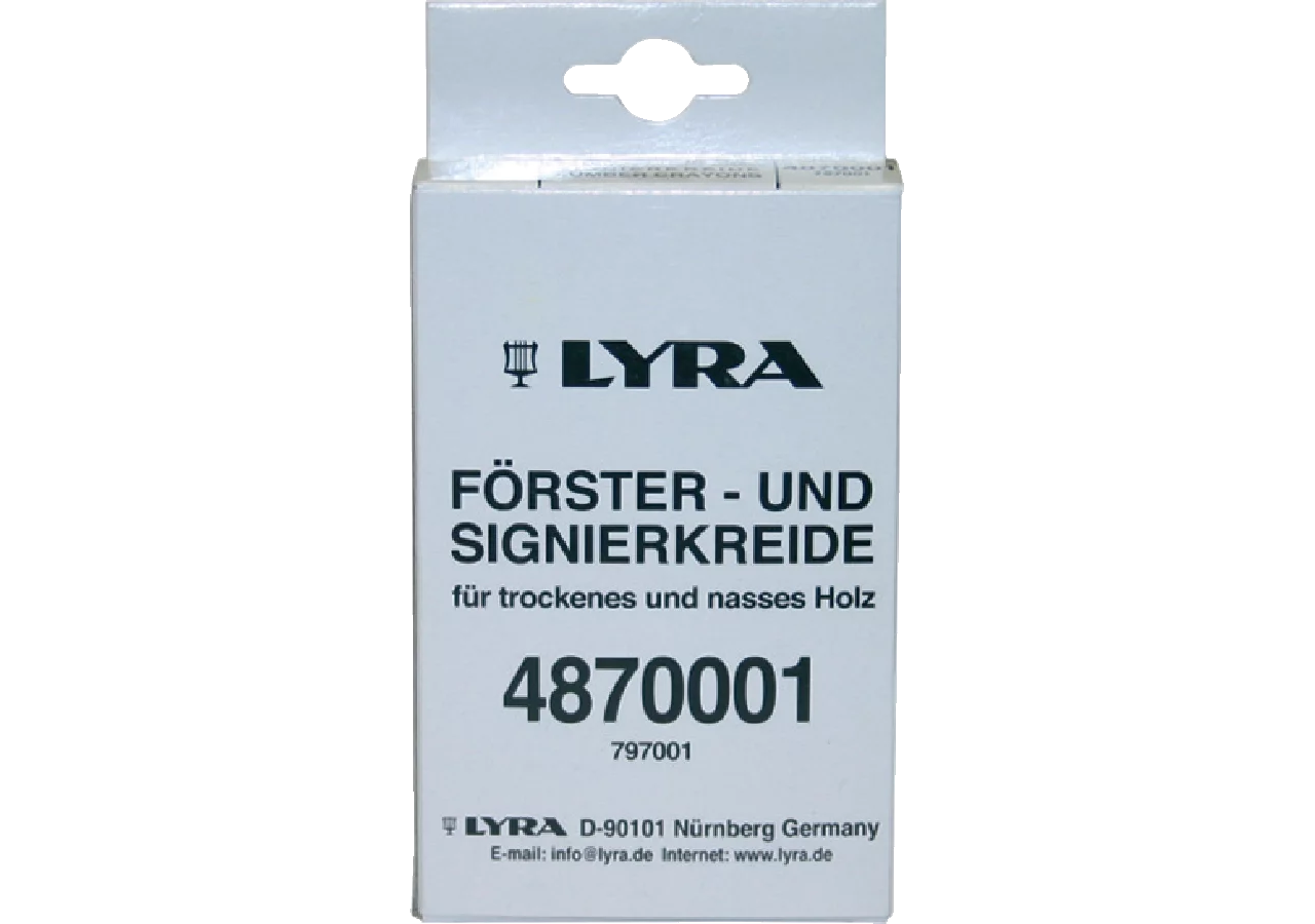 Kreide Weiß, Inhalt 12 Stück von Lyra Lyra