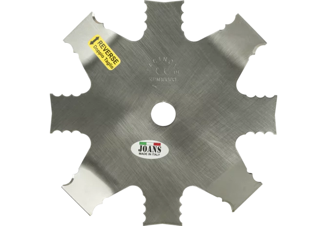 Freischneidermulchmesser mit 8 Zähnen AD 255 mm, ZB 25,4 mm, H 2,6 mm GartenShop24 - Hochwertige Gartengeräte