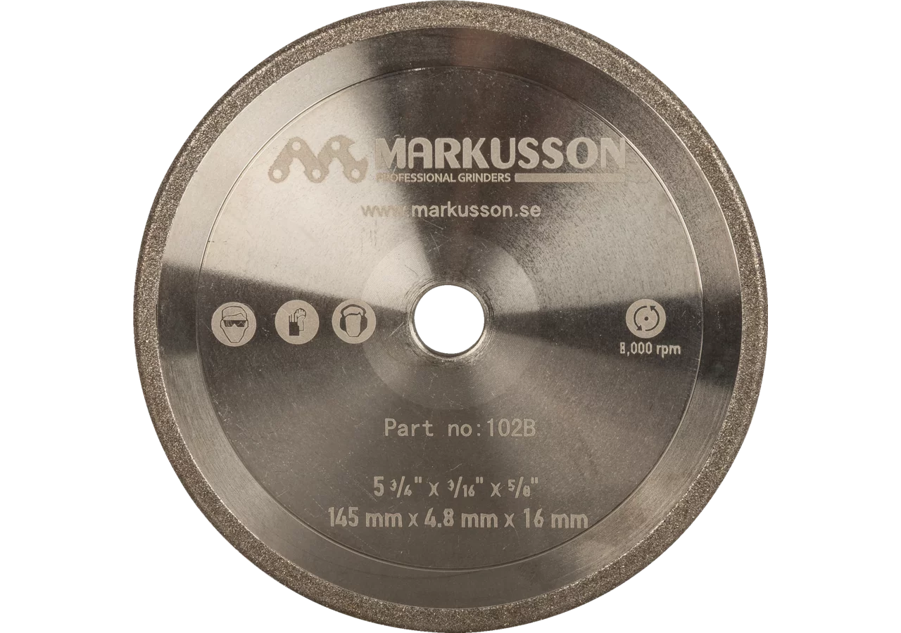 Schleifscheibe Markusson für Hartmetall MARKUSSON