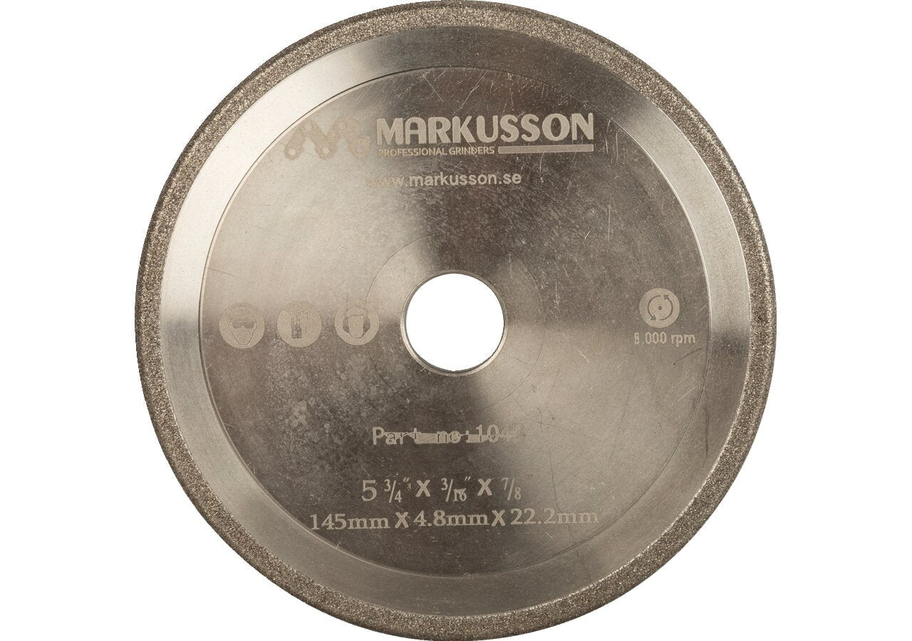 Schleifscheibe Markusson für Hartmetall MARKUSSON