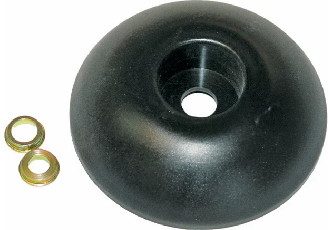 Laufteller AD 100 mm, ID 14 mm, H 24 mm – mit Reduzierringen auf Ø 8 mm und 10 mm GartenShop24 - Hochwertige Gartengeräte