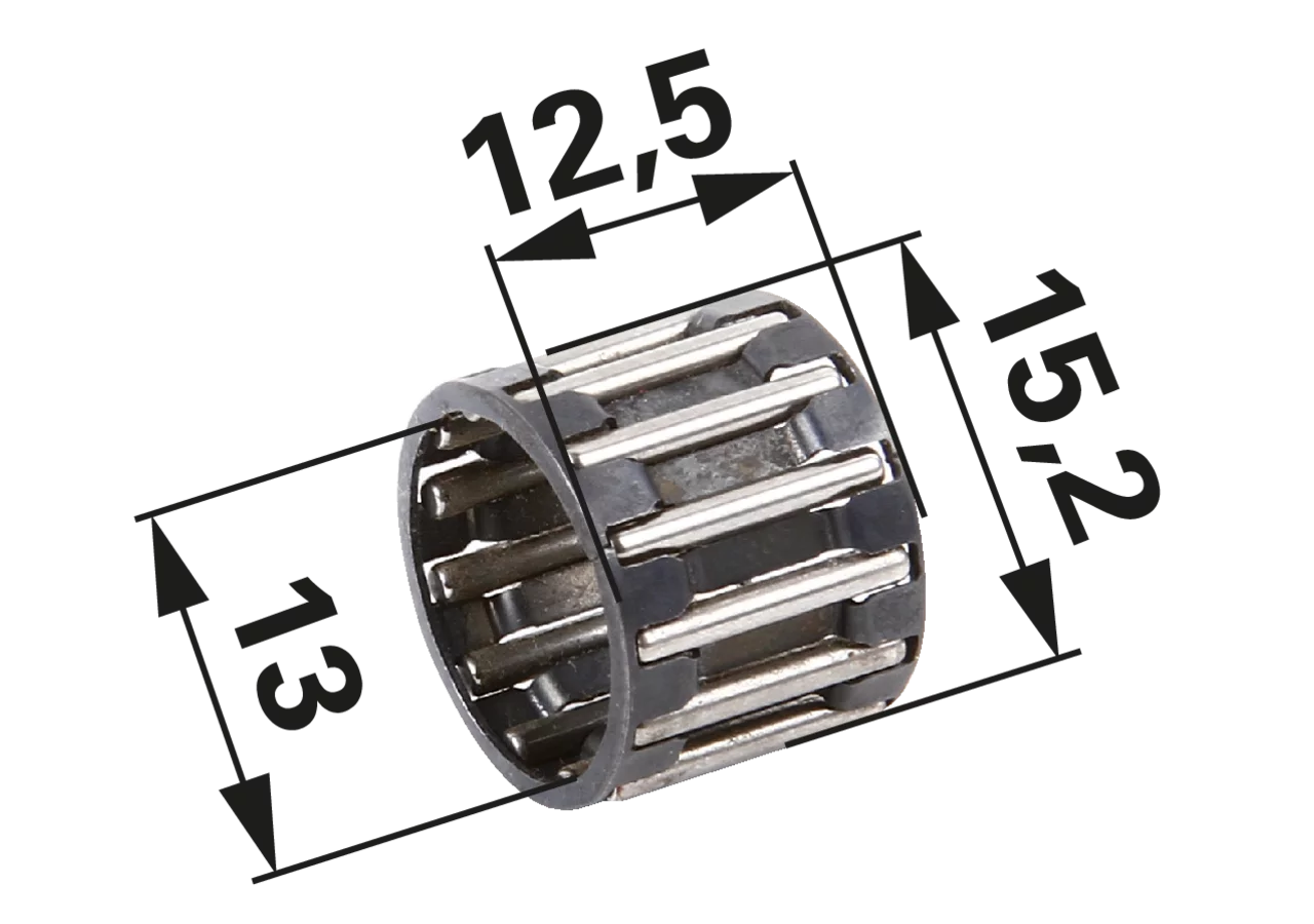 Nadellager AD 15,2 mm, ID 13 mm, B 12,5 mm GartenShop24