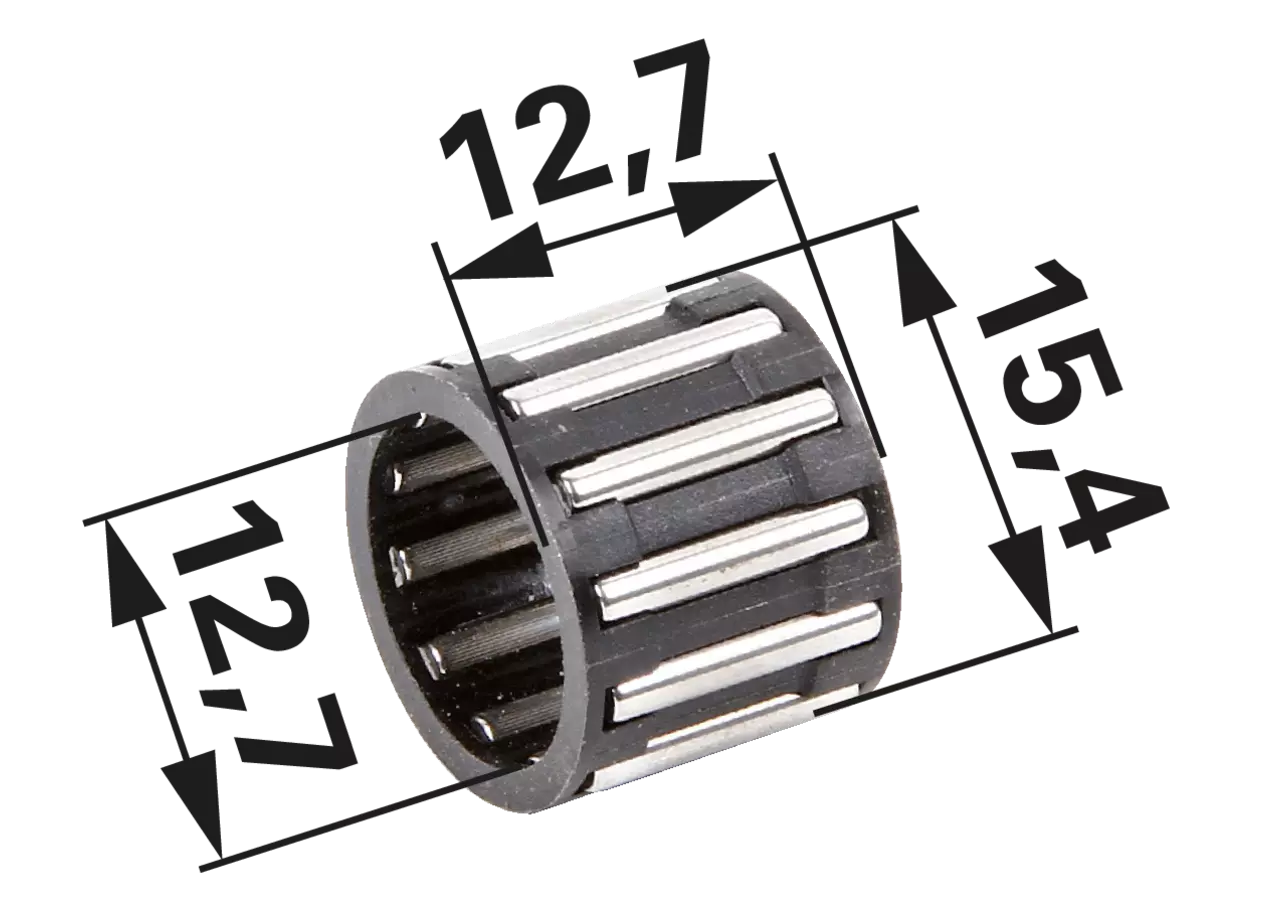 Nadellager AD 15,4 mm, ID 12,7 mm, B 12,7 mm GartenShop24