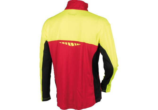 Forst-Shirt Woodcreek, Rot-Schwarz-Gelb, Größe XL GartenShop24