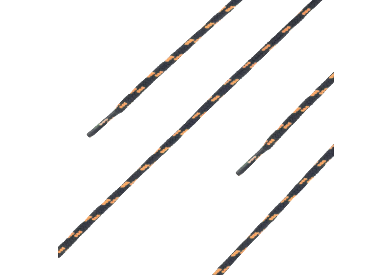 Schnürsenkel L 210 cm, Farbe schwarz-gelb Haix