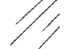 Schnürsenkel L 210 cm, Farbe schwarz-gelb Haix
