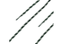 Schnürsenkel L 130 cm, Farbe black-silver Haix