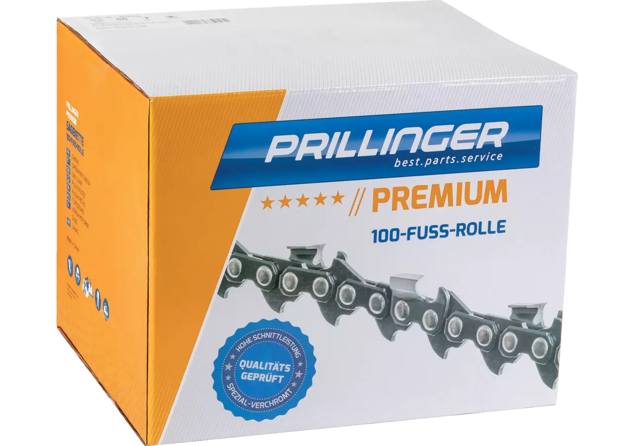 Sägekette Premium T 1/4 Zoll, Mini, S 1,1 mm, 100 Fuß Prillinger Premium