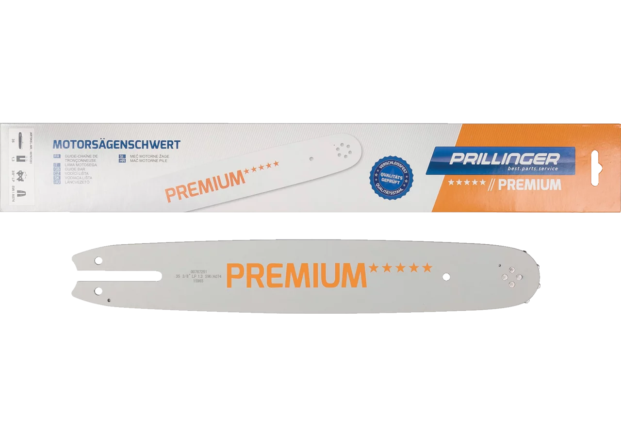 Motorsägenschwert Premium L 35 cm, T 3/8 Zoll, S 1,3 mm Prillinger Premium