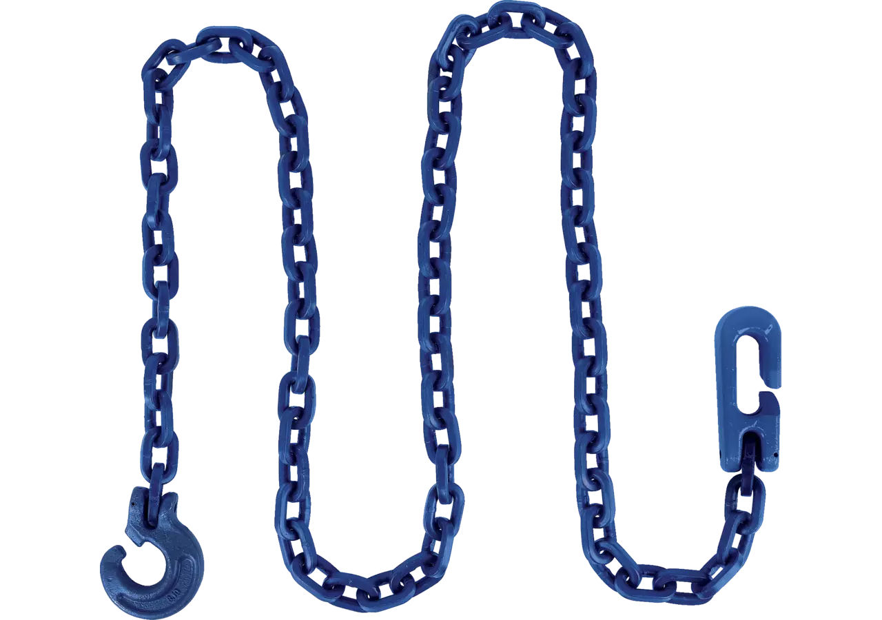 Kuppelchokerkette 8 mm, L 1.500 mm, Güte 100, Blau GartenShop24