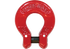 Omega-Schäkel für Kette 13 mm, Güte 80, Rot GartenShop24