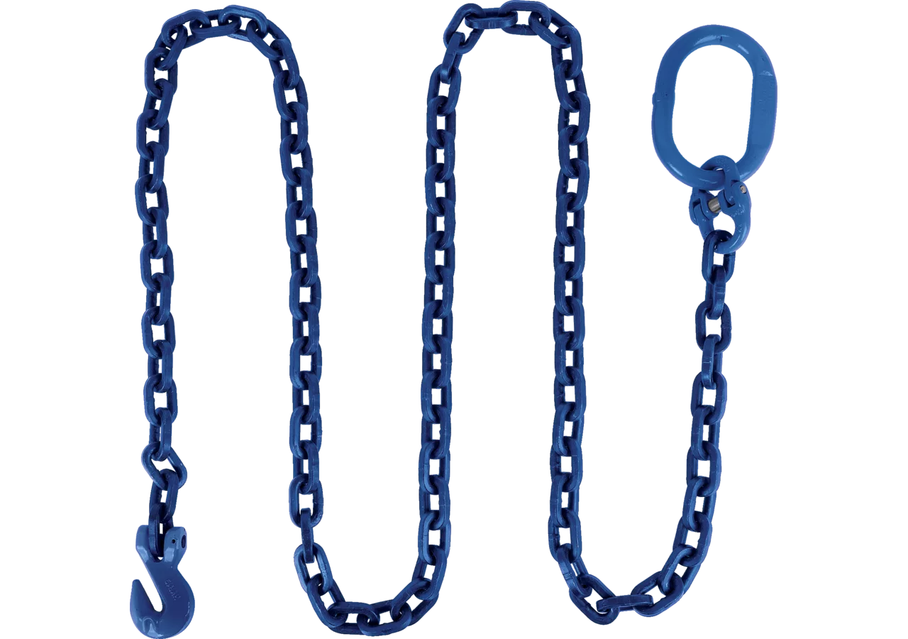 Allzweckkette 8 mm, L 5.000 mm, Güte 100, Blau GartenShop24