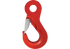 Lasthaken für Kette 13 mm, Güte 80, Rot Mit Öse und stabiler Sperrklin GartenShop24
