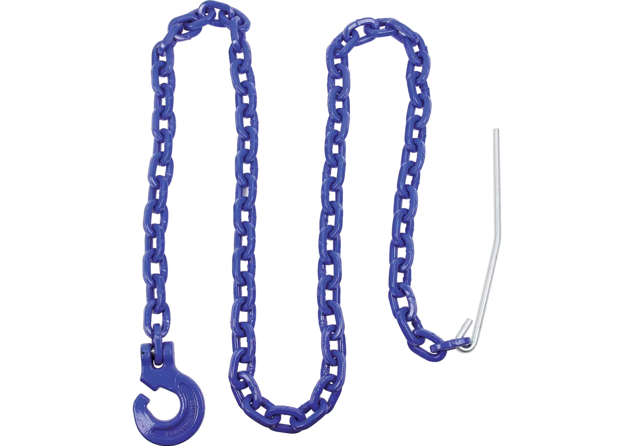 Würgekette 7 mm, L 2.000 mm, Güte 100, Blau GartenShop24