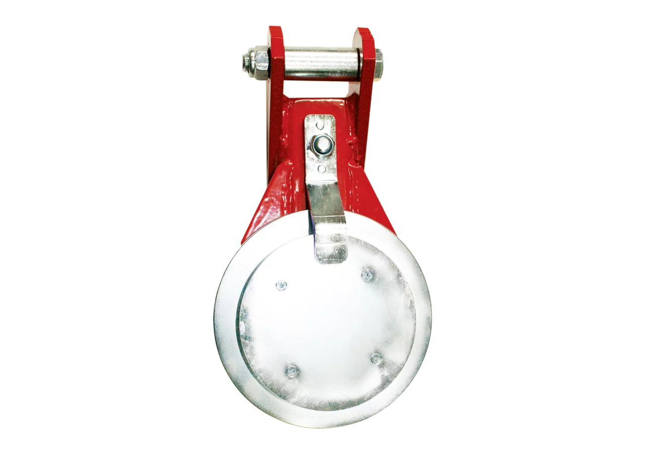 Umlenkrolle selbstauslösend, 50 kN mit Stahllaufrolle Umlenkrolle SRL-SA GartenShop24