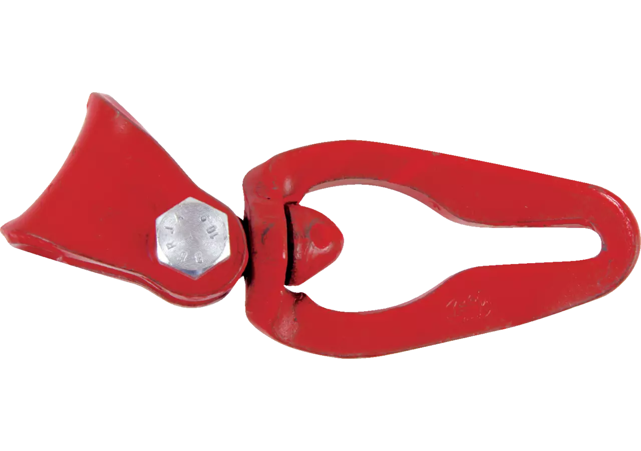 Seilgleitbügel für Kette 7-8 mm, Güte 80, Rot Gewicht 0,68 kg GartenShop24
