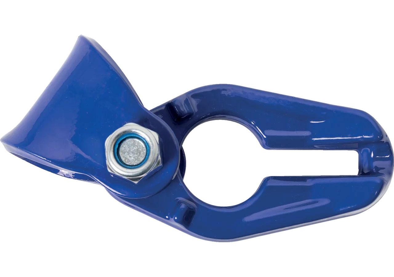 Seilgleitbügel für Kette 7-8 mm, Güte 100, Blau Seilgleitbügel drehbar und ges GartenShop24