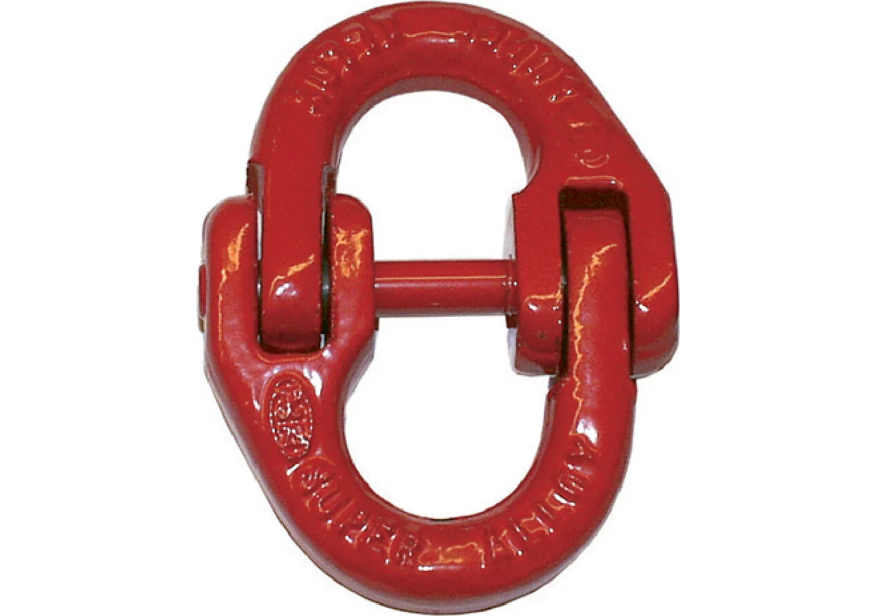 Verbindungsglied für Kette 10 mm, Güte 80, Rot GartenShop24