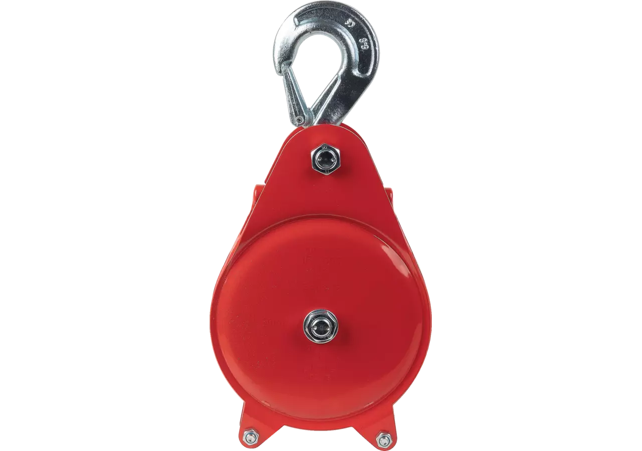 Umlenkrolle 40 kN mit Stahllaufrolle Umlenkrolle mit Haken GartenShop24