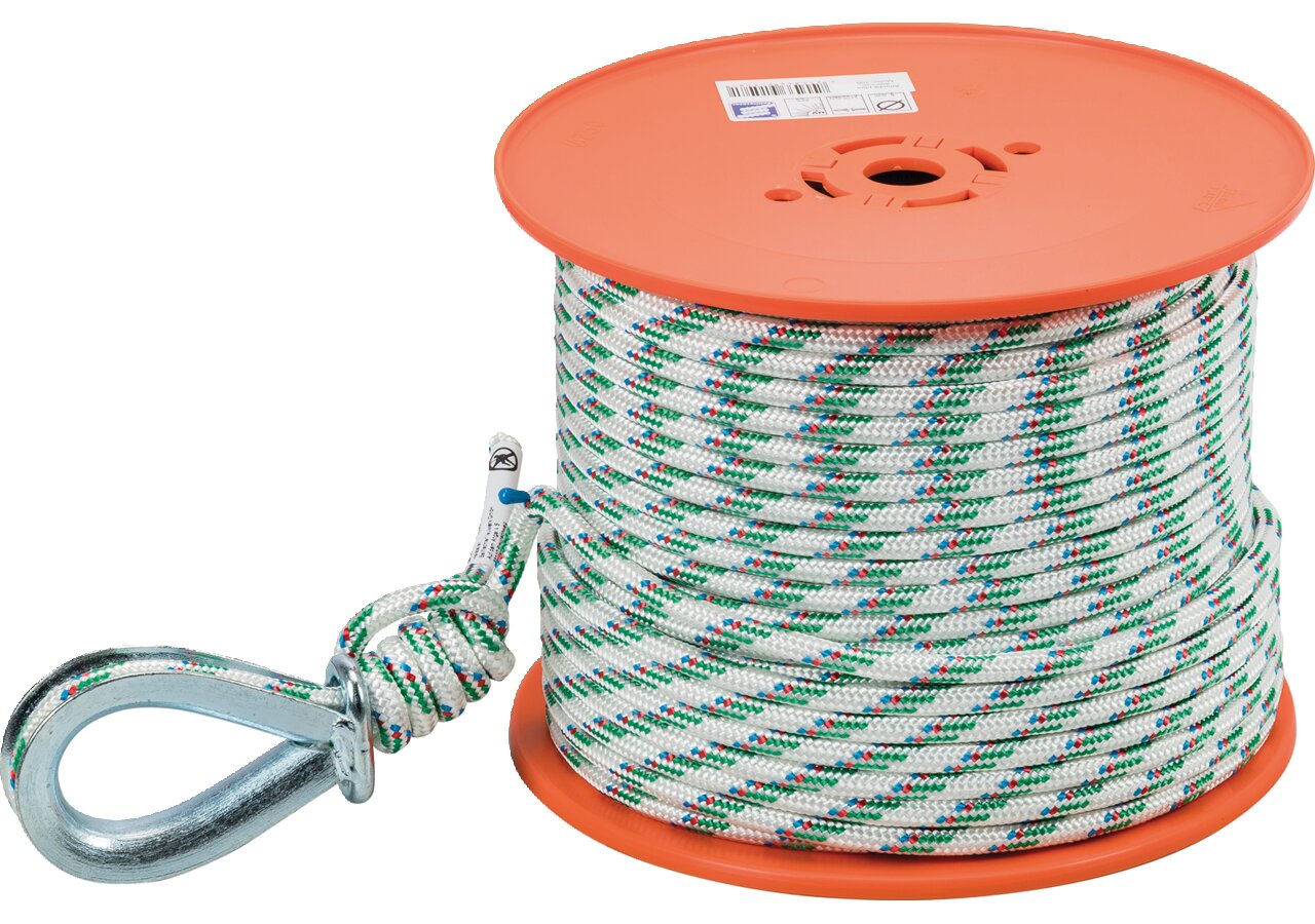 Kunststoffseil AD 8,0 mm, L 100 m passend zu EDER-Winch 500B Eder
