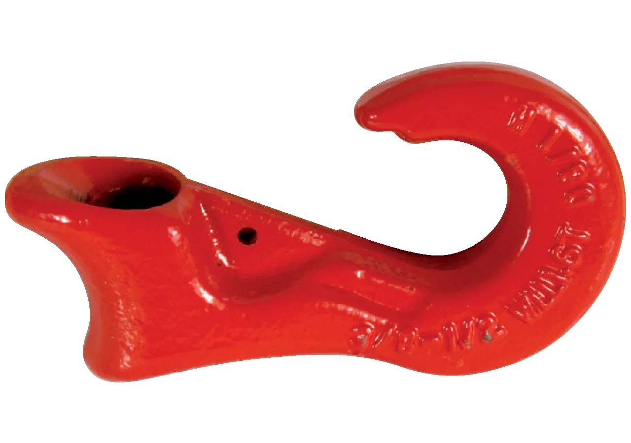 Seilgleithaken für Seil 9-13 mm, Güte 80, Rot, ohne Sicherung GartenShop24