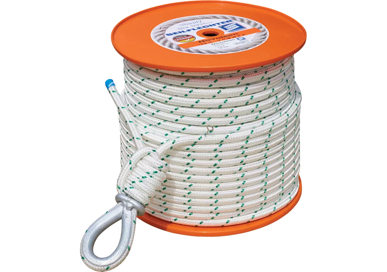 Kunststoffseil AD 9,5 mm, L 50 m passend zu EDER-Winch 400/500/1200 Eder