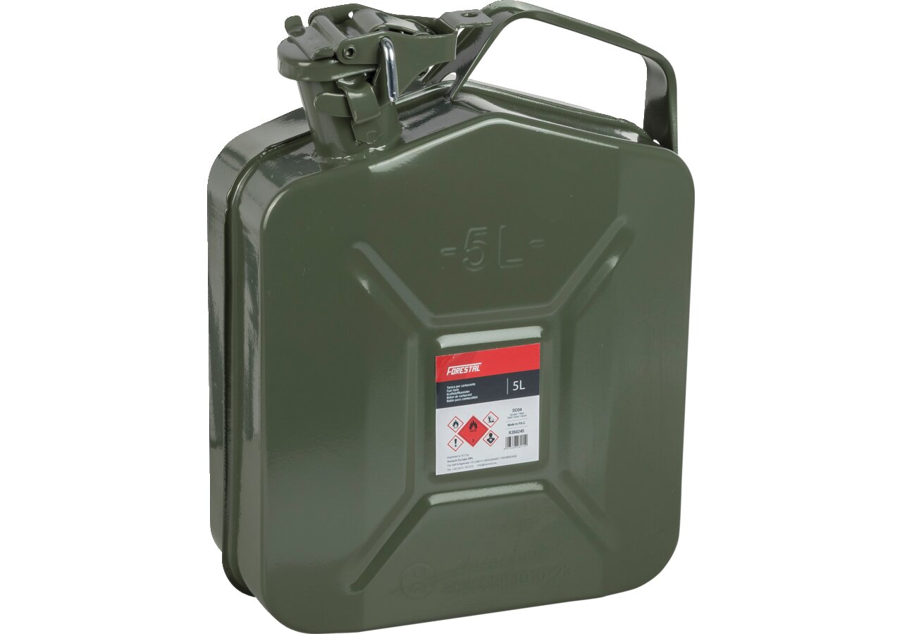 Benzinkanister aus Metall, 5 Liter GartenShop24