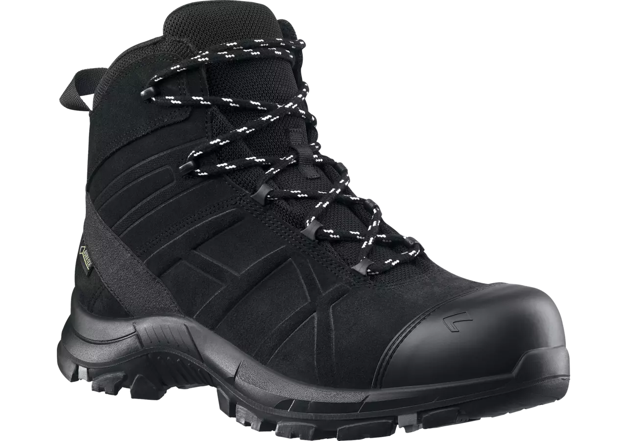Sicherheitsschuh Black Eagle Safety 53 Mid, Schwarz Haix