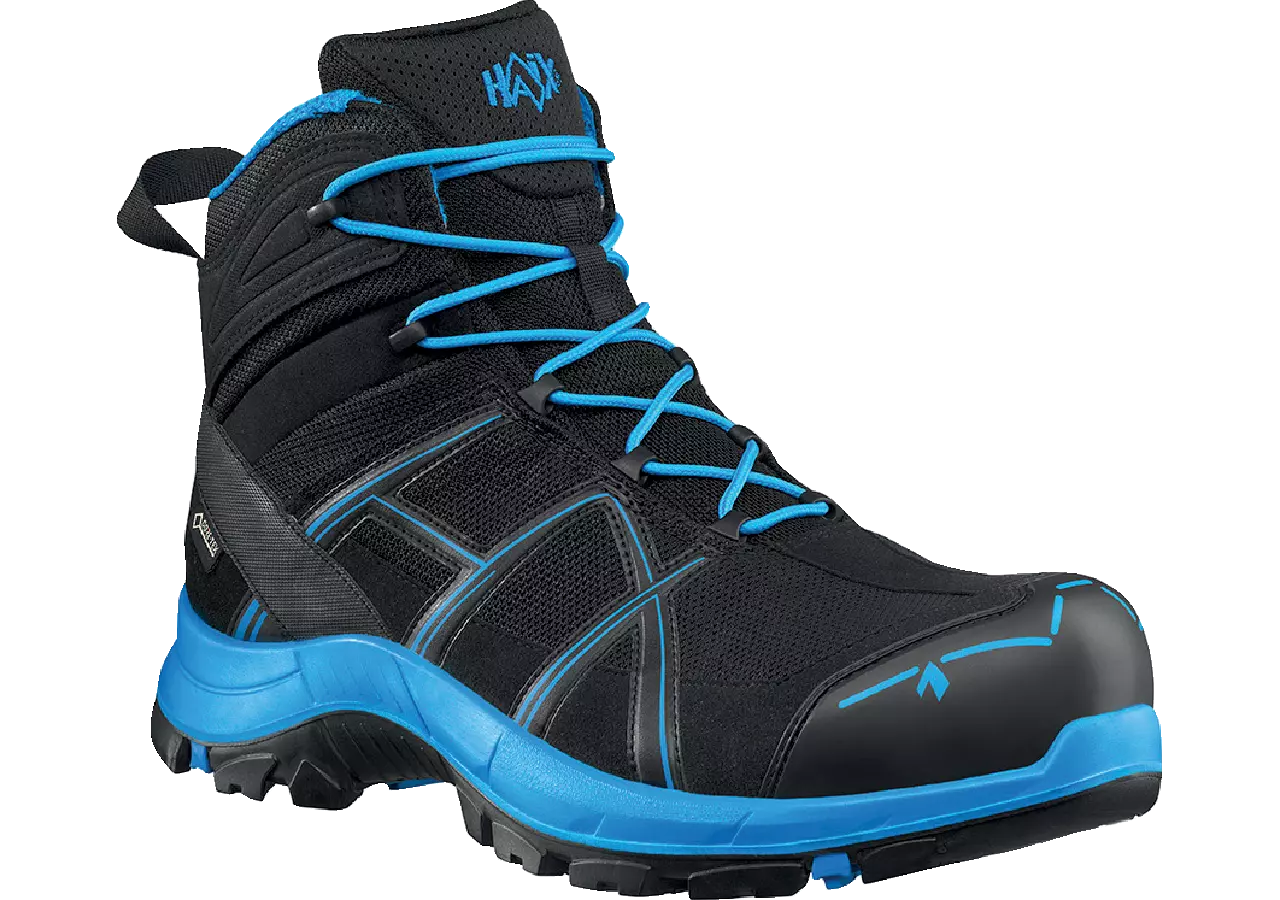 Sicherheitsschuh Black Eagle Safety 40.1 Mid, black-blue Haix