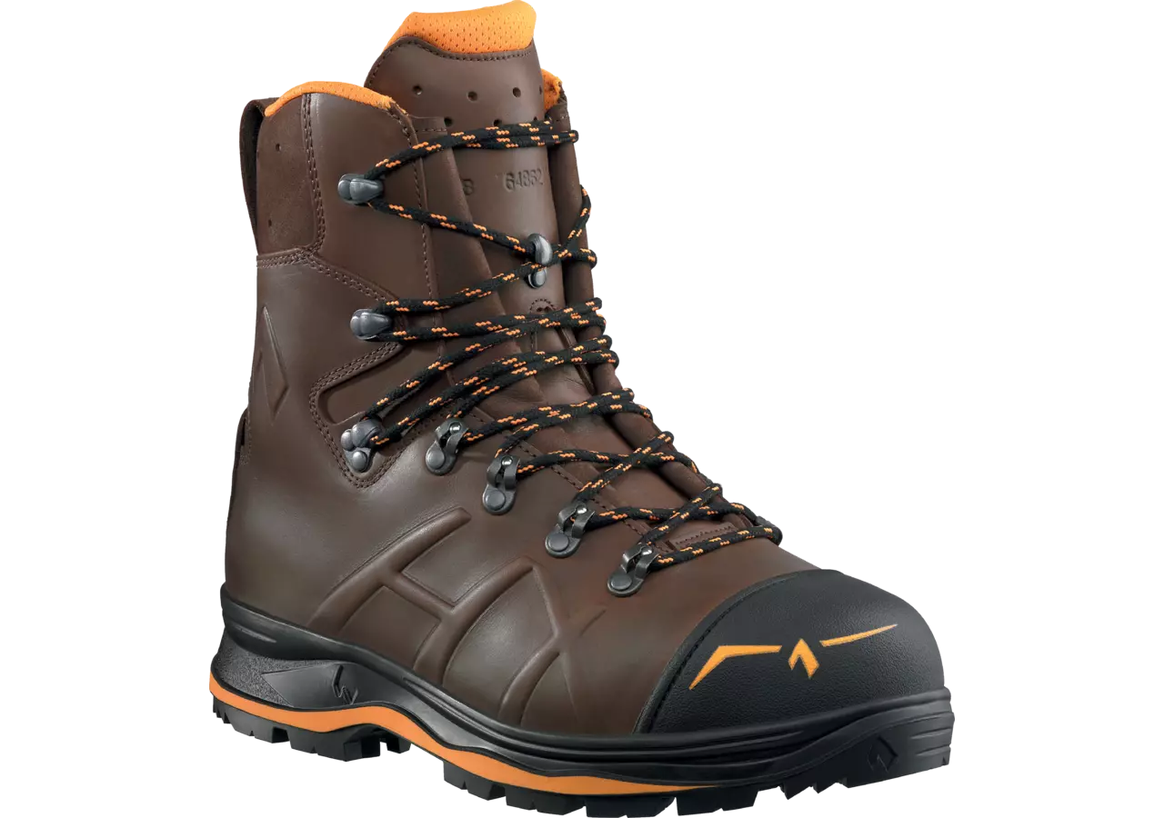 Schnittschutzschuh Trekker Mountain 2.0, Braun Haix