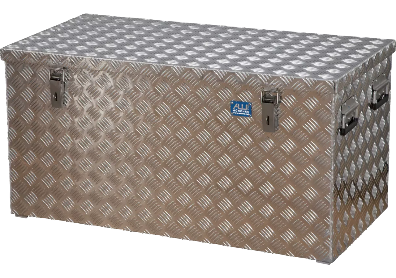 Aluminiumbox L 1022 x B 525 x H 520 mm, Riffelblech GartenShop24