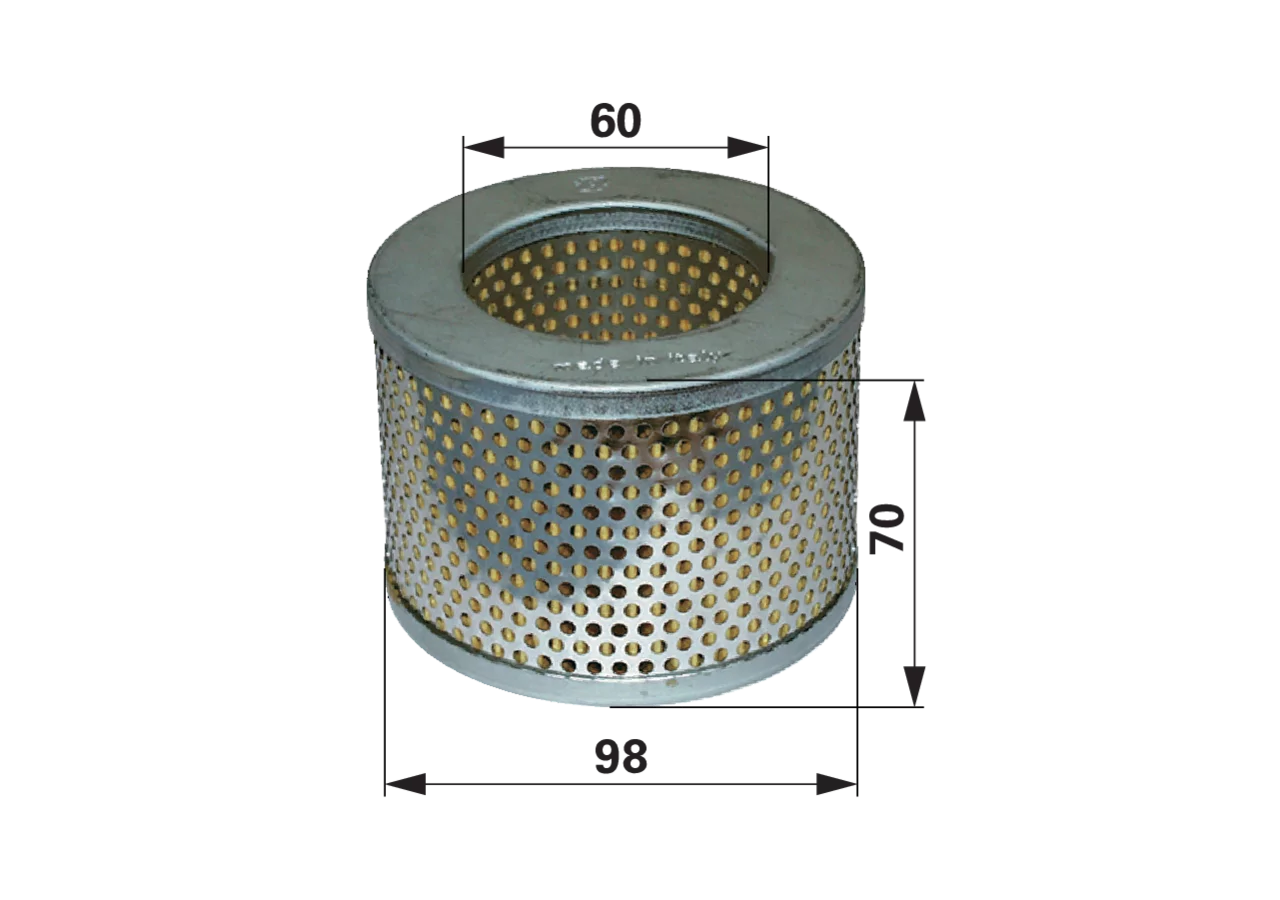Luftfilter rund, AD 98 mm – passend für Stihl 42011410300 GartenShop24