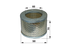 Luftfilter rund, AD 98 mm – passend für Stihl 42011410300 GartenShop24