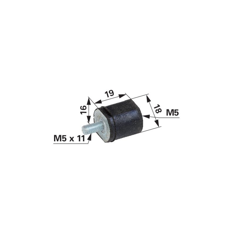 Stihl Vibrationsdämpfer 11147909600 – passend zu Modell: Stihl MS 010 Stihl