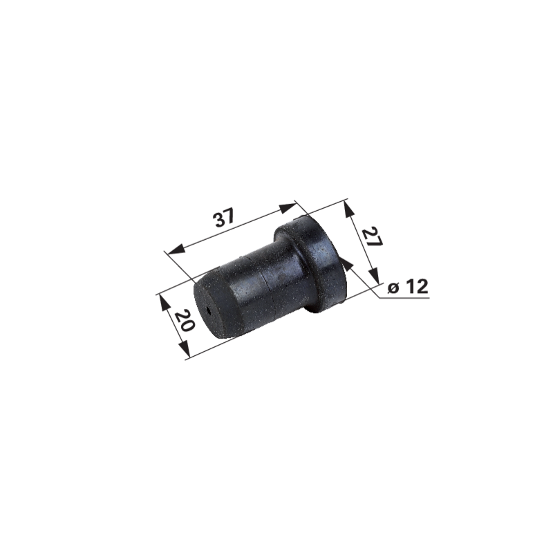 Stihl Vibrationsdämpfer 11257912805 – Original-Ersatzteil für Stihl 034, 036, MS340, MS360