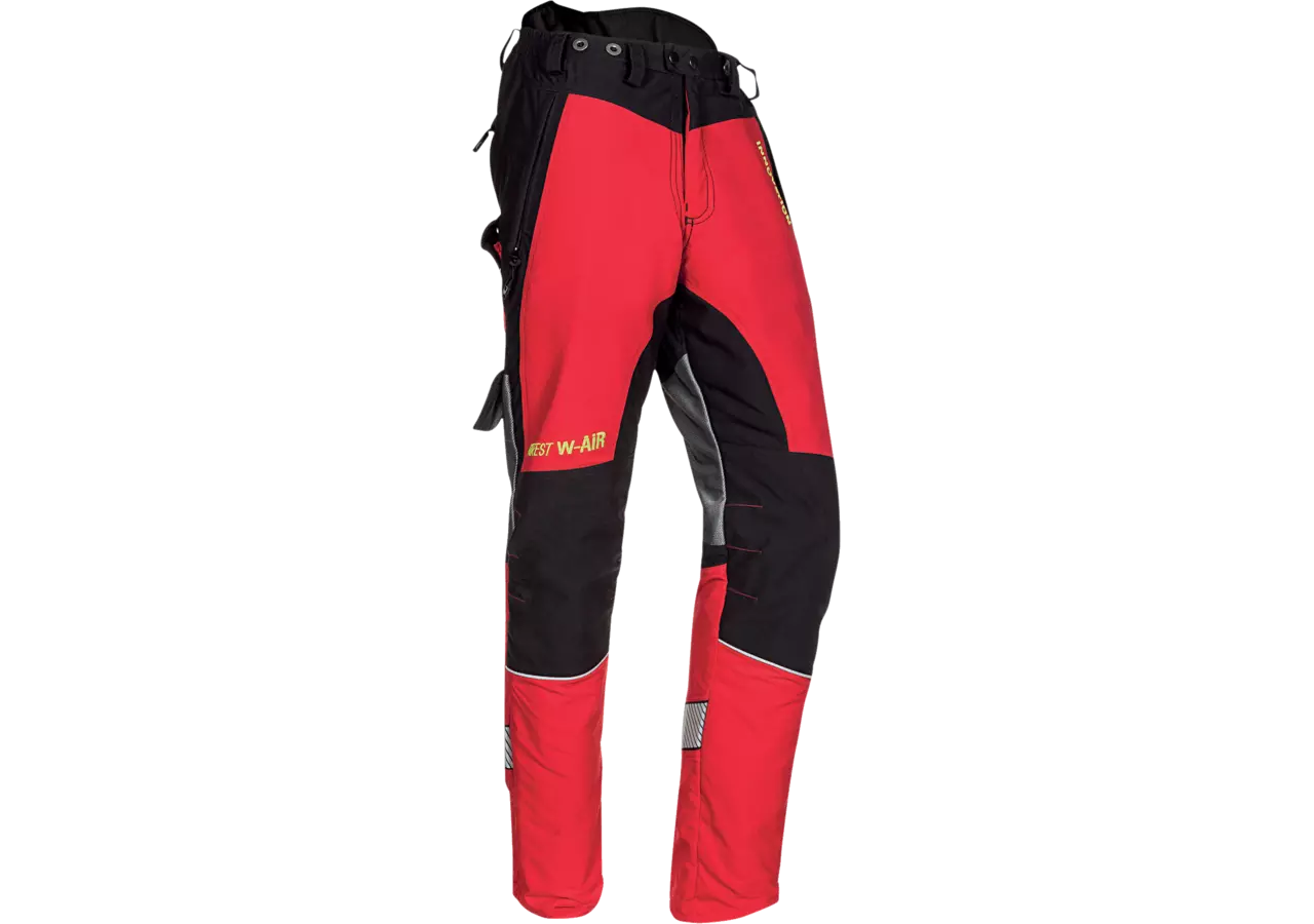 Schnittschutzhose Rot-Schwarz, Größe XXL SIP Protection