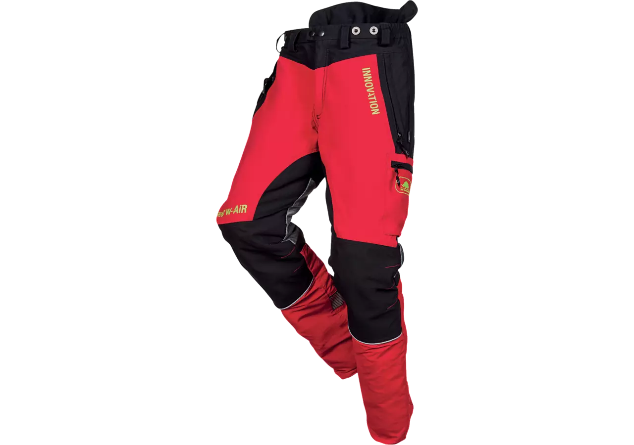Schnittschutzhose Rot-Schwarz, Größe XXL SIP Protection