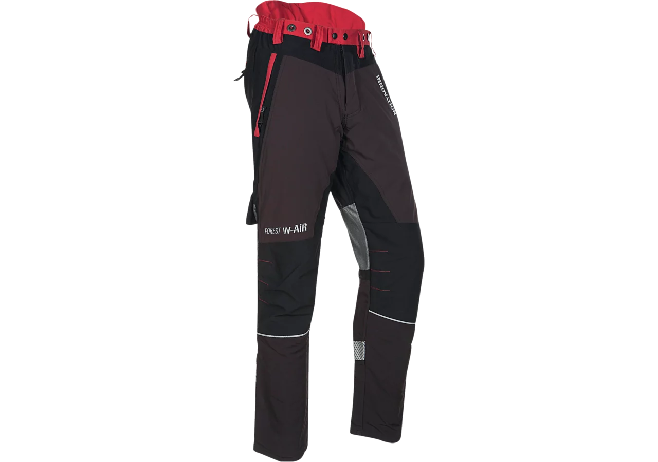 Schnittschutzhose Grau-Rot, Größe XS SIP Protection